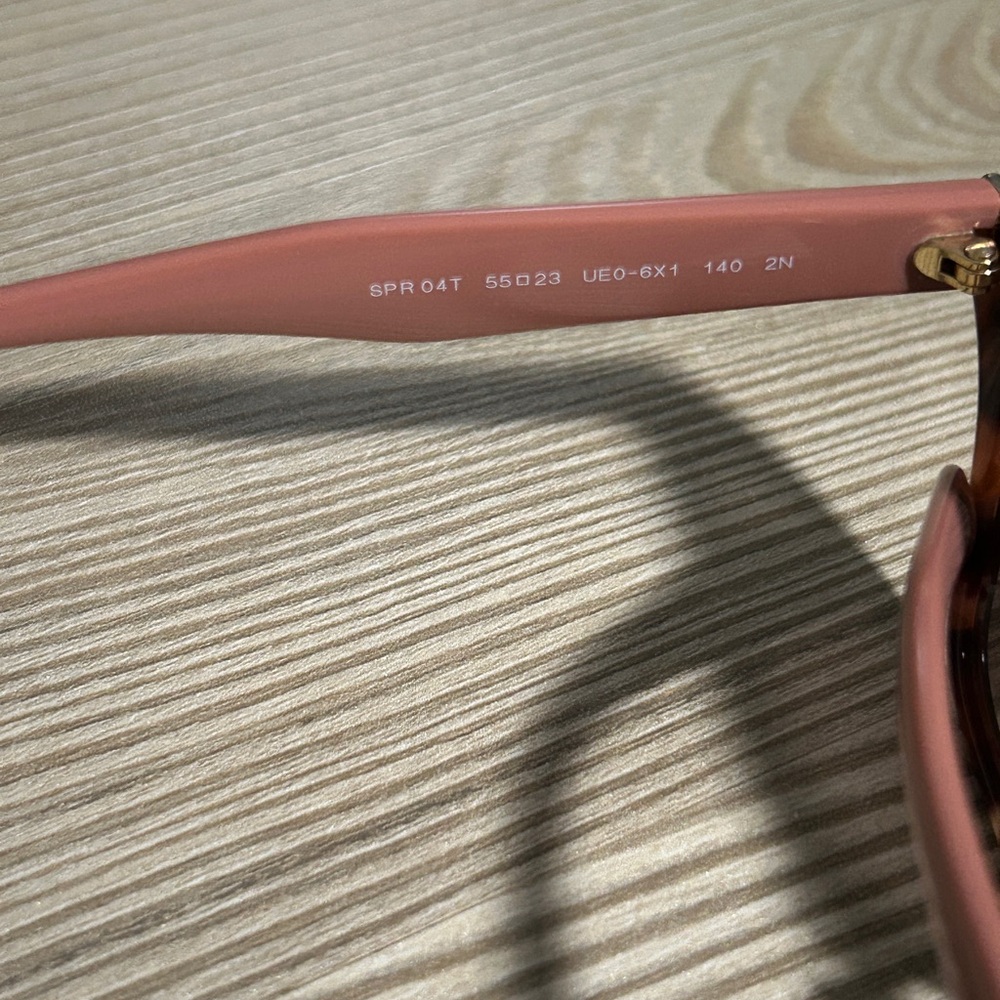 Prada Women's Brown Hexagonal Sunglasses - Picture 3 of 8